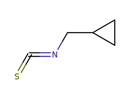 Molecular Structure of 6068-90-2 (Cyclopropylmethyl isothiocyanate)