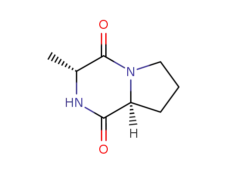 피롤로[1,2-a]피라진-1,4-디온, 헥사히드로-3-메틸-, (3R,8aS)-(9CI)