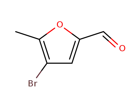 Molecular Structure of 20627-04-7 (2-Furancarboxaldehyde, 4-bromo-5-methyl-)