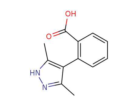 Benzoic acid,2-(3,5-dimethyl-1H-pyrazol-4-yl)-