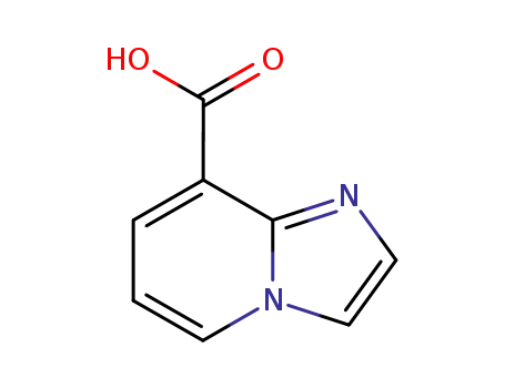 Molecular Structure of 133427-08-4 (IMIDAZO[1,2-A]PYRIDINE-8-CARBOXYLIC ACID)