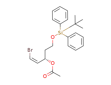 1-Penten-3-ol, 1-bromo-5-[[(1,1-dimethylethyl)diphenylsilyl]oxy]-,
3-acetate, (1Z,3S)-