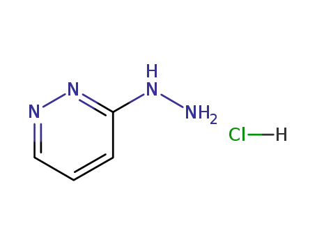 Molecular Structure of 117043-87-5 (3-(HYDRAZINO)PYRIDAZINE HYDROCHLORIDE)