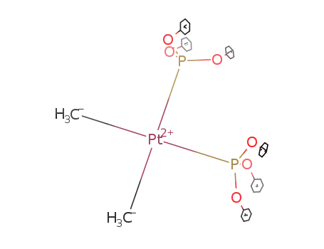 Molecular Structure of 548767-99-3 (cis-[Me<sub>2</sub>Pt{P(OPh)<sub>3</sub>}<sub>2</sub>])