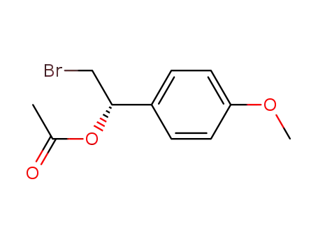 Benzenemethanol, a-(bromomethyl)-4-methoxy-, acetate, (S)-