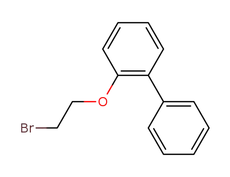 Molecular Structure of 3245-43-0 (1-(2-bromoethoxy)-2-phenylbenzene)