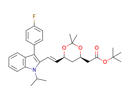 (3R,5S)-FLUVASTATIN-3,5-ACETONIDE TERT-BUTYL ESTER