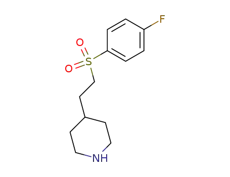 4-(2-((4-fluorophenyl)sulfonyl)-1-ethyl)piperidine