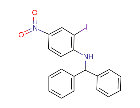 N-(diphenylmethyl)-2-iodo-4-nitroaniline