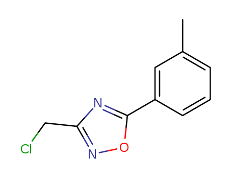3-(CHLOROMETHYL)-5-(3-METHYLPHENYL)-1,2,4-OXADIAZOLE