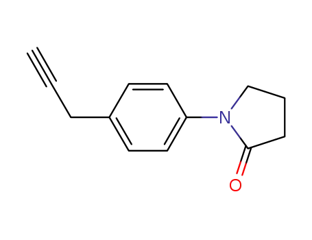 1-(4-prop-2-ynyl-phenyl)-pyrrolidin-2-one