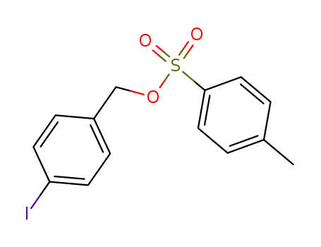 Molecular Structure of 92681-31-7 (Benzenemethanol, 4-iodo-, 4-methylbenzenesulfonate)