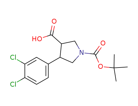 4- (3,4-DICHLORO-PHENYL) -PYRROLIDINE-1,3-DICARBOXYLIC ACID 1-TERT-BUTYL 에스테르