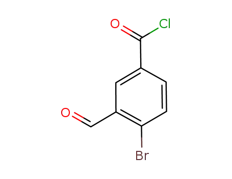 4-bromo-3-formylbenzoyl chloride