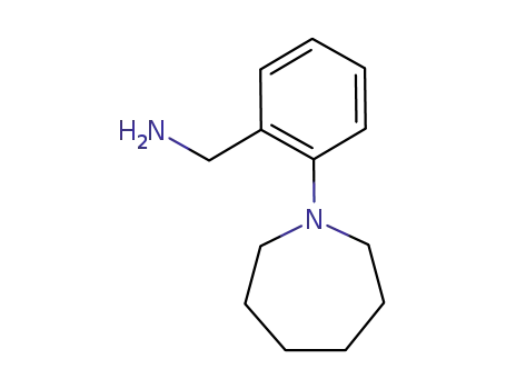 Molecular Structure of 72752-55-7 (2-AZEPAN-1-YL-BENZYLAMINE)