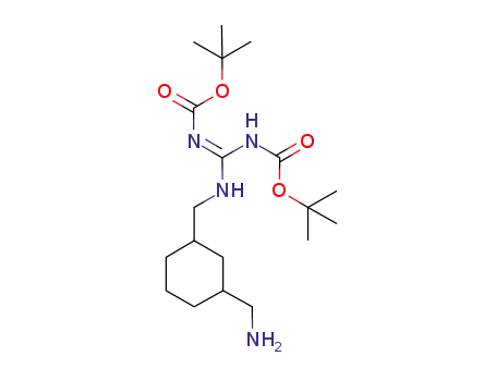 1-(N,N'-diBoc)-guanidinomethyl-3-aminomethylcyclohexane