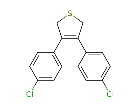 3,4-비스-(4-클로로-페닐)-2,5-디히드로-티오펜