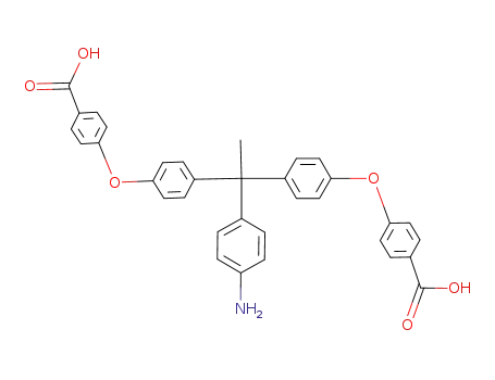 1-(4-aminophenyl)-1,1-bis(4-(4'-carboxyphenoxy)phenyl)ethane