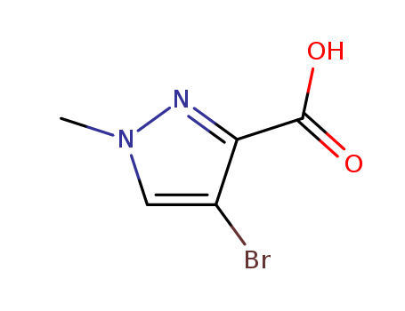 4-Bromo-1-methyl-1H-pyrazole-3-carboxylic acid cas no. 84547-86-4 96%