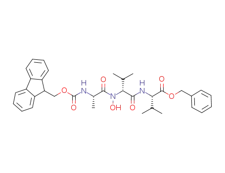 Fmoc-Ala-Ψ[CO-N(OH)]-D-Val-Val-OBn
