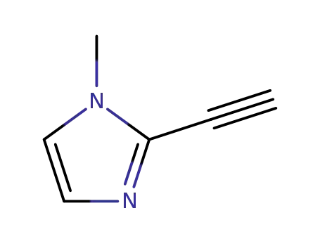 Molecular Structure of 37067-93-9 (1-METHYL-2-ETHYNYL-IMIDAZOLE)