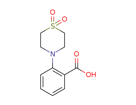 2-(1,1-DIOXO-1LAMBDA6,4-THIAZINAN-4-YL)BENZENECARBOXYLIC ACID