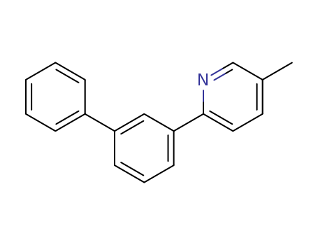Pyridine, 2-[1,1'-biphenyl]-3-yl-5-methyl-