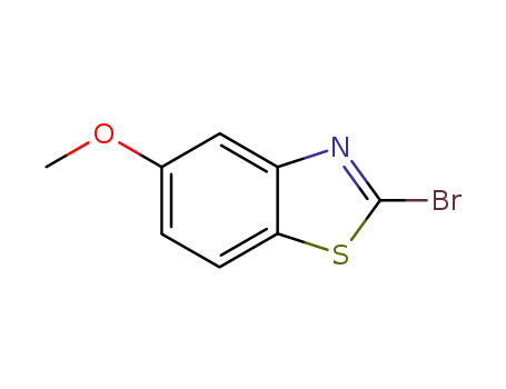Molecular Structure of 214337-39-0 (Benzothiazole, 2-bromo-5-methoxy- (9CI))