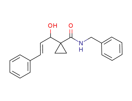 (E)-N-benzyl-1-(1-hydroxy-3-phenylallyl)cyclopropanecarboxamide
