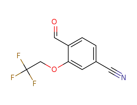 4-formyl-3-(2,2,2-trifluoro-ethoxy)-benzonitrile