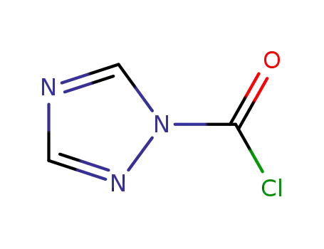 1H-1,2,4-트리아졸-1-카르보닐클로라이드(9CI)