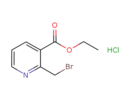 Molecular Structure of 90561-86-7 (ETHYL 2-(BROMOMETHYL)NICOTINATE HYDROCHLORIDE)