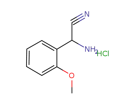2-아미노-2-(2-메톡시페닐)아세토니트릴 염산염