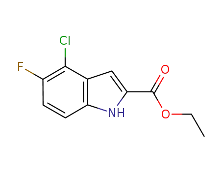 ethyl 4-chloro-5-fluoro-1H-indole-2-carboxylate