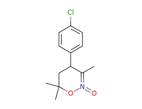 4-(4-chlorophenyl)-3,6,6-trimethyl-5,6-dihydro-4H-1,2-oxazine 2-oxide