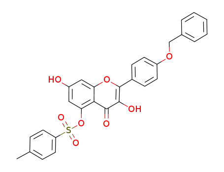 4'-benzyloxy-3,7-dihydroxy-5-[((4-methylphenyl)sulfonyl)oxy]flavone