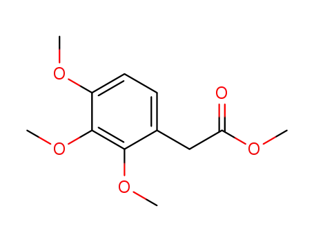 Molecular Structure of 22480-88-2 (METHYL-2,3,4-TRIMETHOXYPHENYLACETATE)
