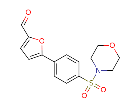 2-Furancarboxaldehyde,5-[4-(4-morpholinylsulfonyl)phenyl]-(327106-59-2)