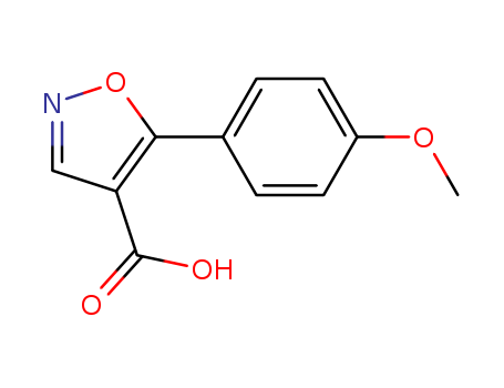 5-(4-METHOXY-PHENYL)-ISOXAZOLE-4-CARBOXYLIC ACID