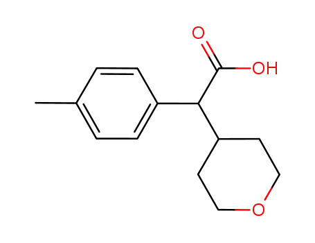2H-Pyran-4-acetic acid, tetrahydro-a-(4-methylphenyl)-