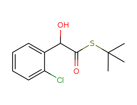 S-t-butyl (2-chlorophenyl)-hydroxythioacetate