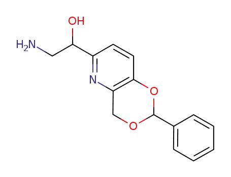 2-amino-1-(2-phenyl-4H-[1,3]dioxino [5,4-b] pyridin-6-yl)ethanol