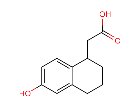 (6-hydroxy-1,2,3,4-tetrahydronaphthalen-1-yl)acetic acid