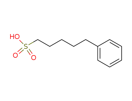 Molecular Structure of 62607-65-2 (Benzenepentanesulfonic acid)