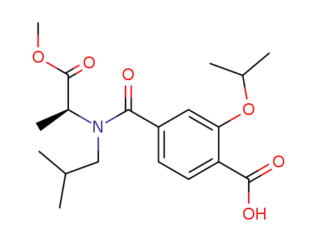 Benzoic acid,
4-[[[(1S)-2-methoxy-1-methyl-2-oxoethyl](2-methylpropyl)amino]carbonyl
]-2-(1-methylethoxy)-