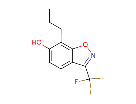 1,2-Benzisoxazol-6-ol,7-propyl-3-(trifluoromethyl)-