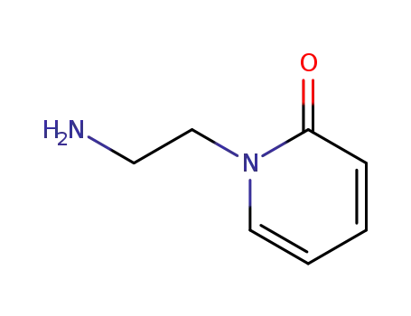 Molecular Structure of 35597-92-3 (1-(2-Aminoethyl)pyridin-2(1H)-one)