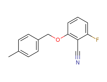 2-Fluoro-6-(4-methylbenzyloxy)benzonitrile 175204-09-8