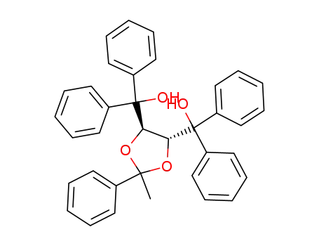 α,α,α′,α′,2-ペンタフェニル-2-メチル-1,3-ジオキソラン-4β,5α-ジメタノール