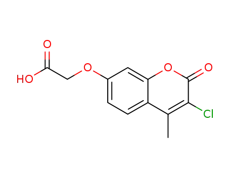 7- (CARBOXYMETHOXY) -3- 클로로 -4- 메틸 쿠마린